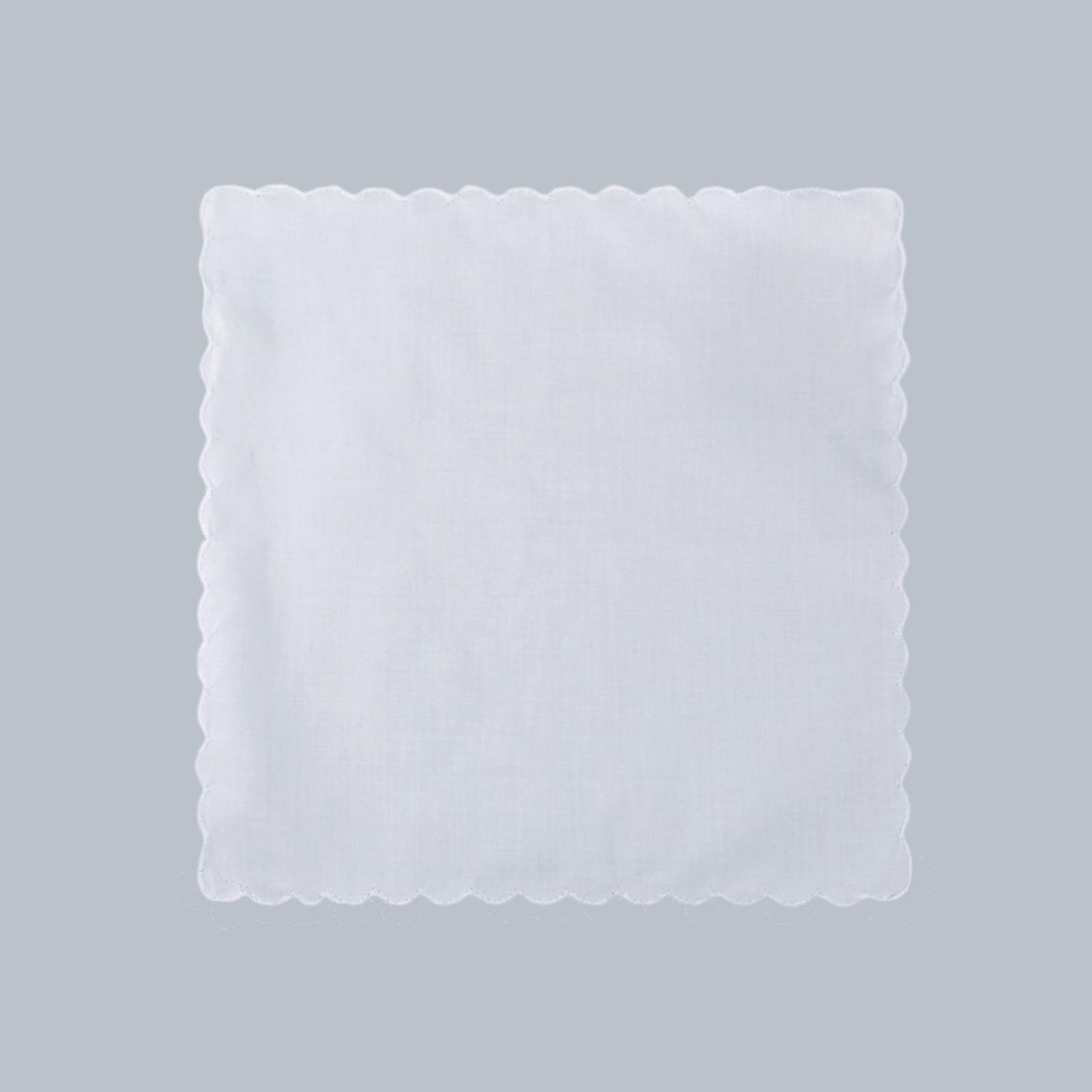 Handkerchief Cotton Men - 6 sztuk bawełnianych chusteczek dla kobiet,