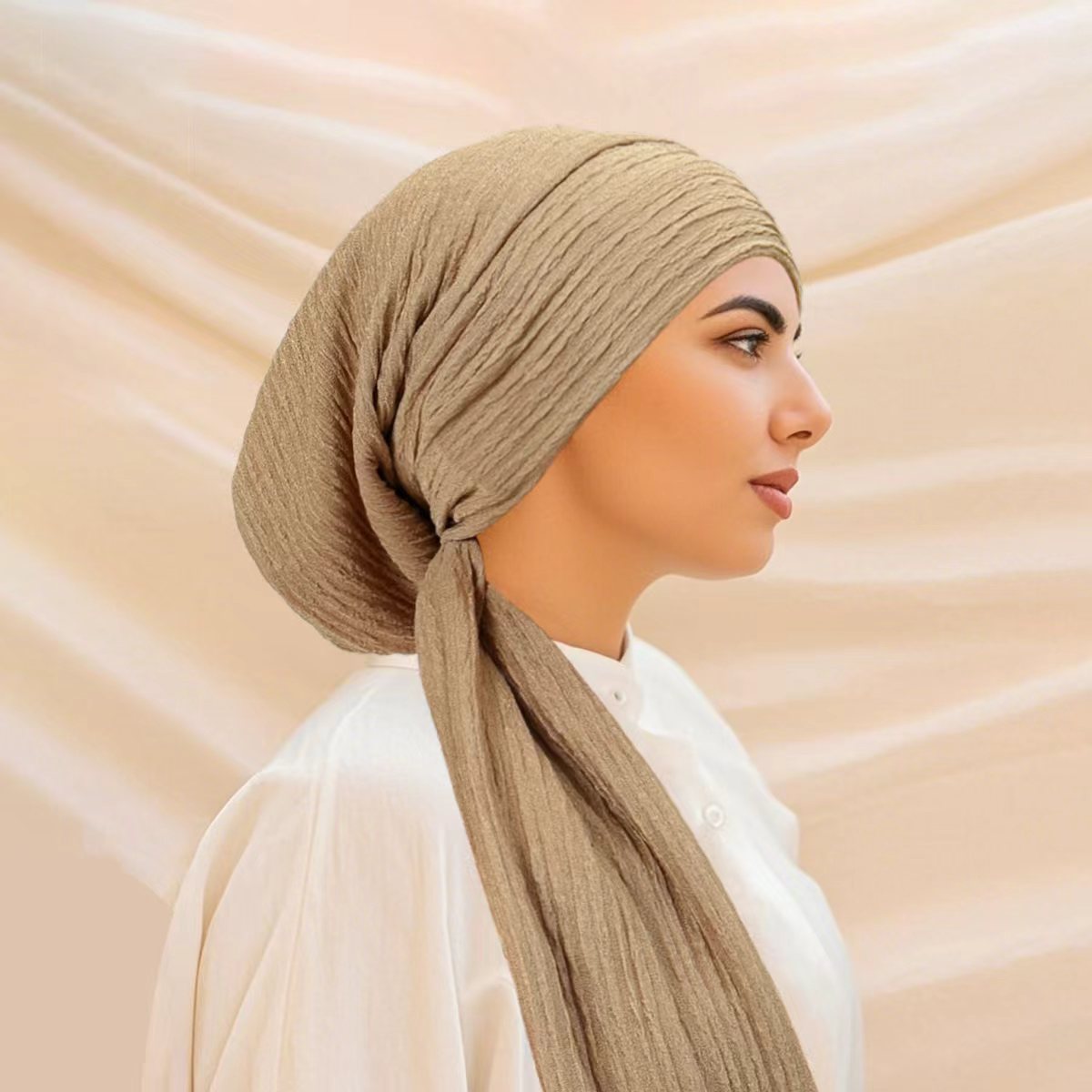 Luksusowy turban sprężynowy dl – Head Wrap Turban recenzja i cena