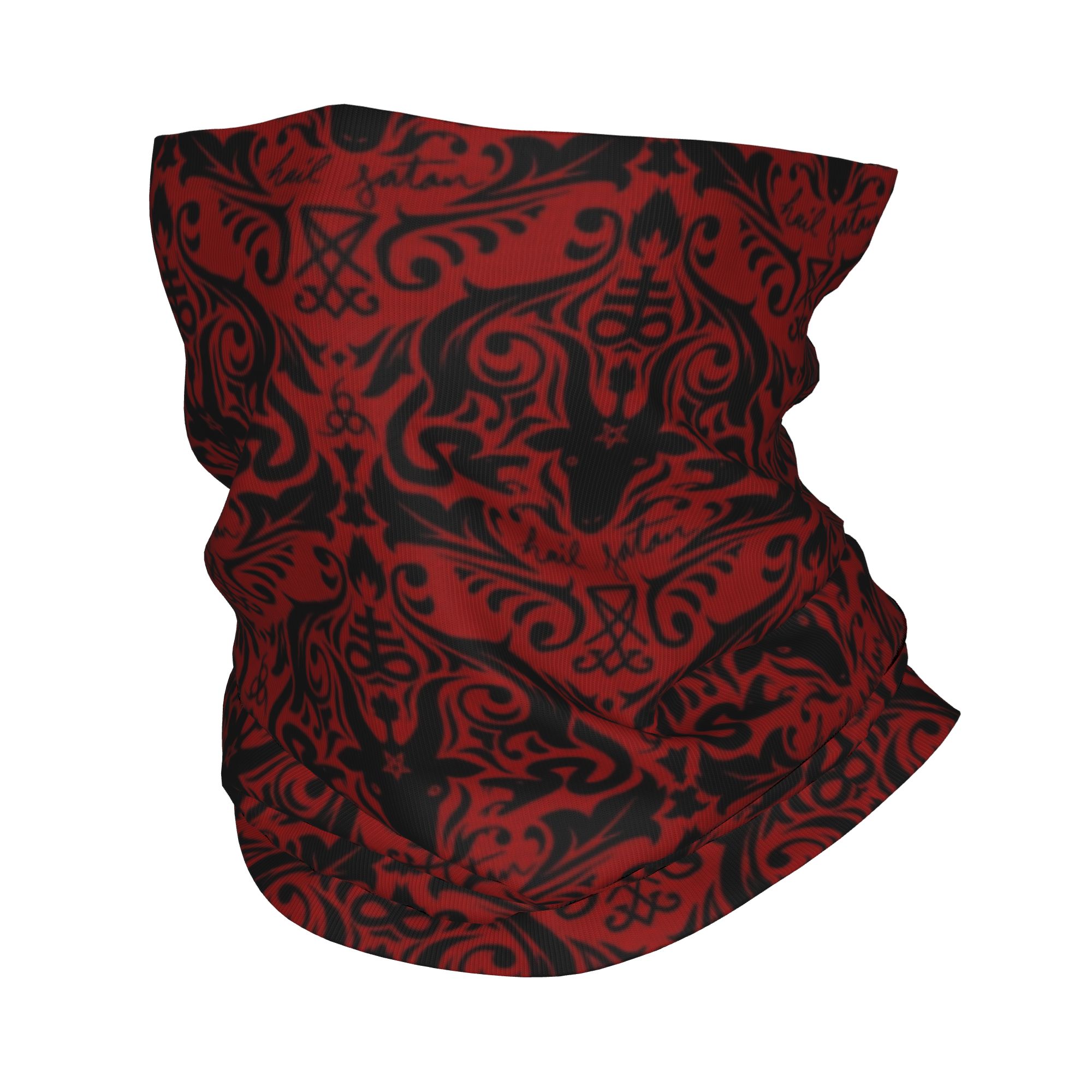 Baphomet Damask Hail Satan Cza – Neck Warmer Tube recenzja i cena