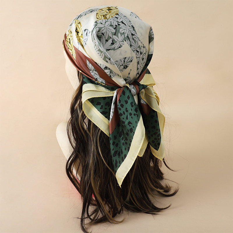 70x70cm szalik damski jedwabne – Head Wrap Turban recenzja i cena